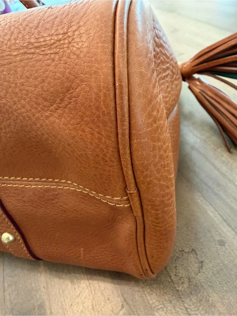 Dooney & Burke Florentine Satchel - Picture 9 of 15
